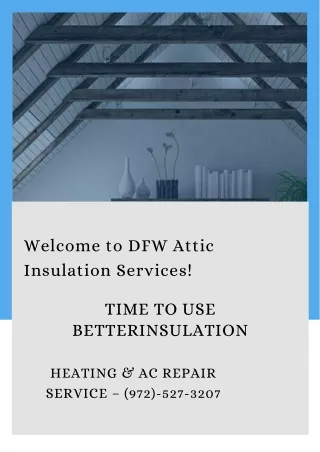 welcome to dfw attic insulation services