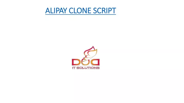 alipay clone script