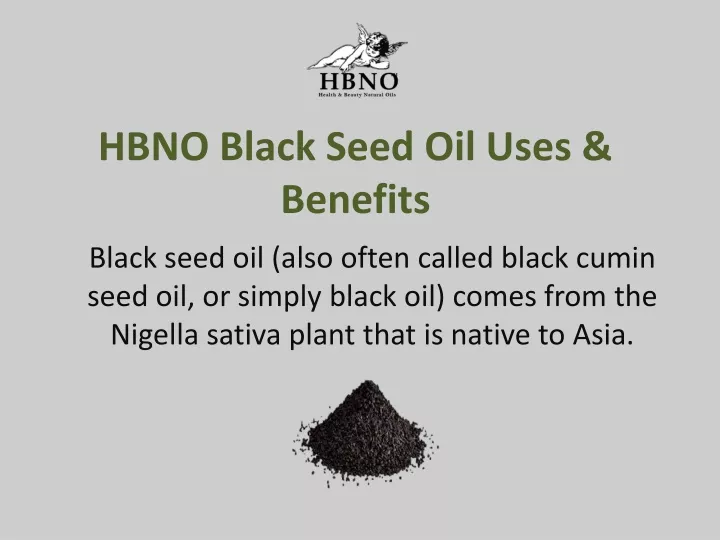 hbno black seed oil uses benefits