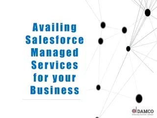 availing salesforce managed services for your
