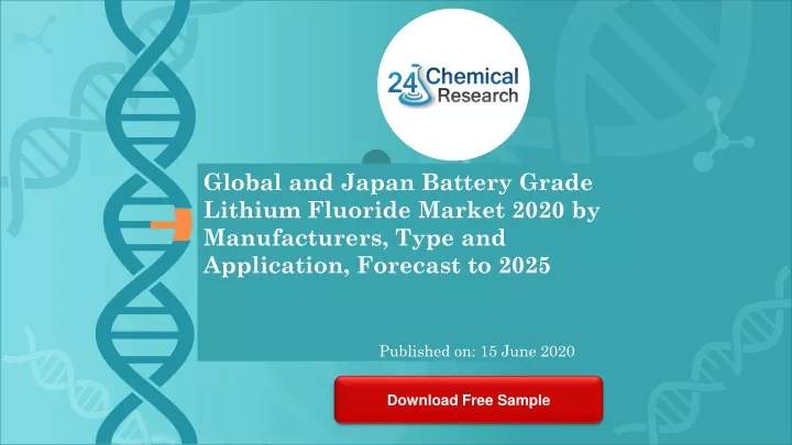 global and japan battery grade lithium fluoride