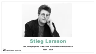 stieg larsson