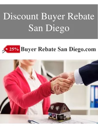 Discount Buyer Rebate San Diego