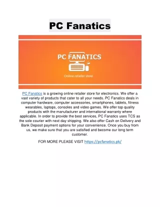 PC Fanatics