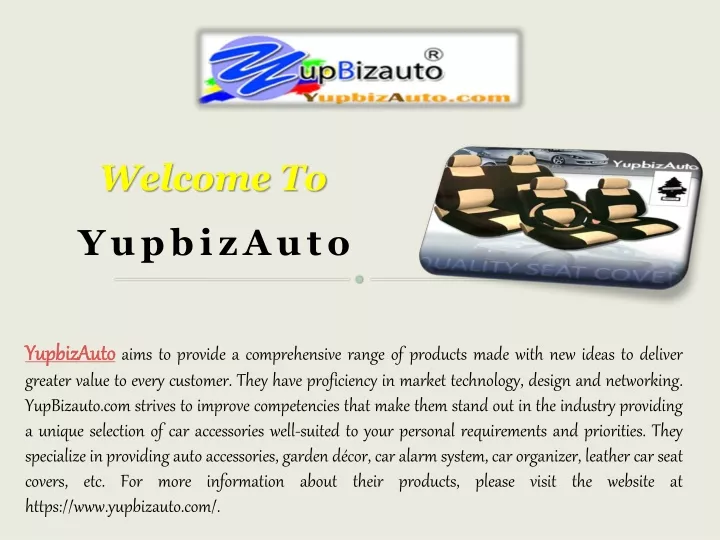 welcome to yupbizauto