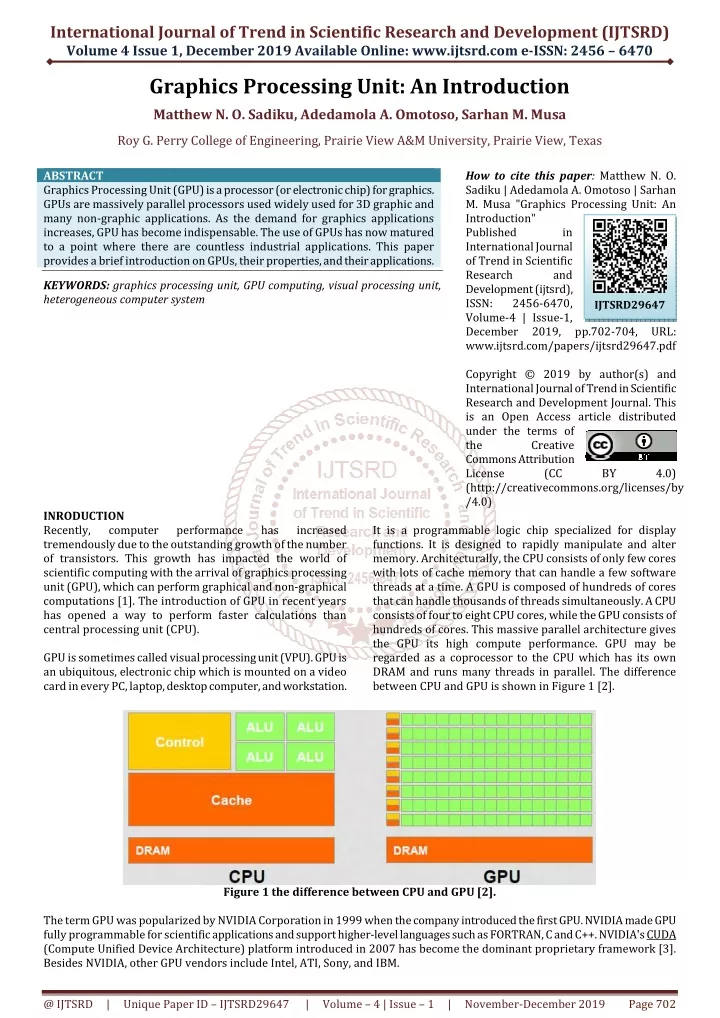 international journal of trend in scientific