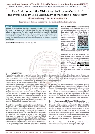international journal of trend in scientific