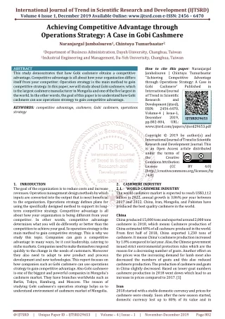 international journal of trend in scientific