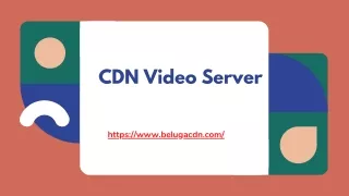 What is CDN Video Server?