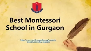 best montessori school in gurgaon