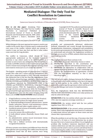 international journal of trend in scientific