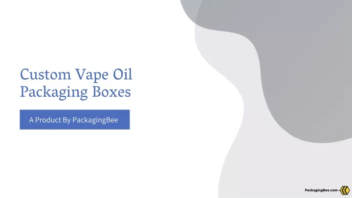 custom vape oil packaging boxes