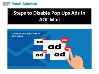 Steps to Disable Pop Ups Ads in AOL Mail | 1-800-316-3088