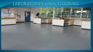 laboratories vinyl flooring