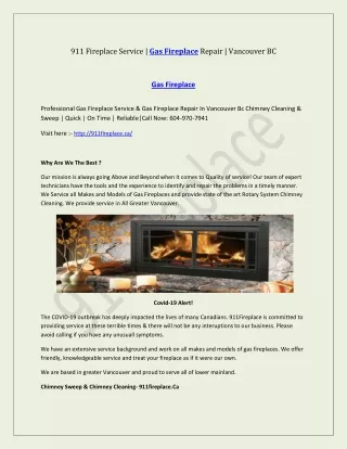 911 fireplace service gas fireplace repair