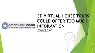 3D virtual house tours could offer too much information