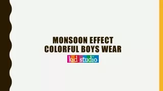 monsoon effect colorful boys wear