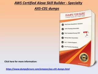 Latest AXS-C01 Exam Questions Answers - AXS-C01 Dumps PDF DumpsForSure