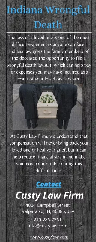 Indiana Wrongful Death Lawyers