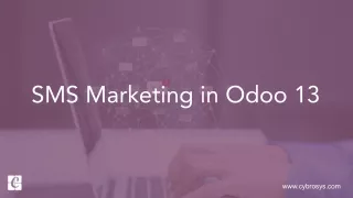 SMS Marketing in Odoo 13
