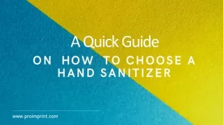 a quick guide
