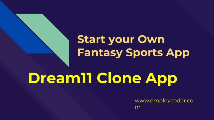 dream11 clone app