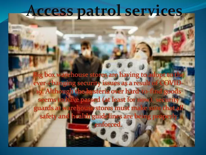 access patrol services