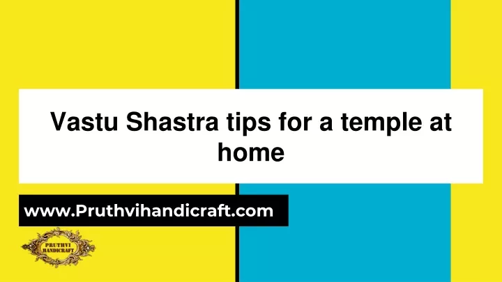 vastu shastra tips for a temple at home