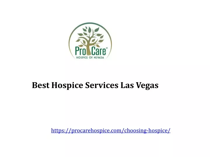 best hospice services las vegas