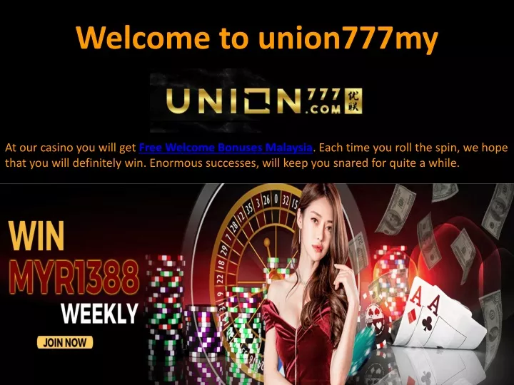welcome to union777my