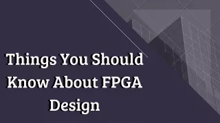 Compatible FPGA Design Technology