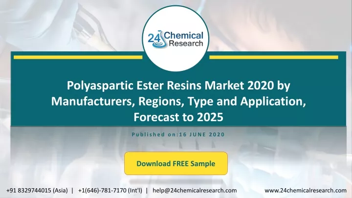 polyaspartic ester resins market 2020