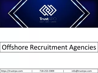 Offshore Recruitment Agencies