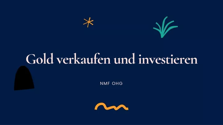 gold verkaufen und investieren