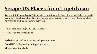 scrape us places from tripadvisor