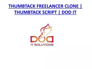 thumbtack freelancer clone thumbtack script dod it