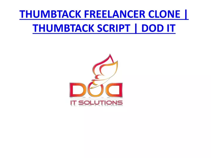 thumbtack freelancer clone thumbtack script dod it