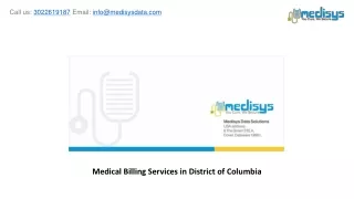 medical billing services in district of columbia