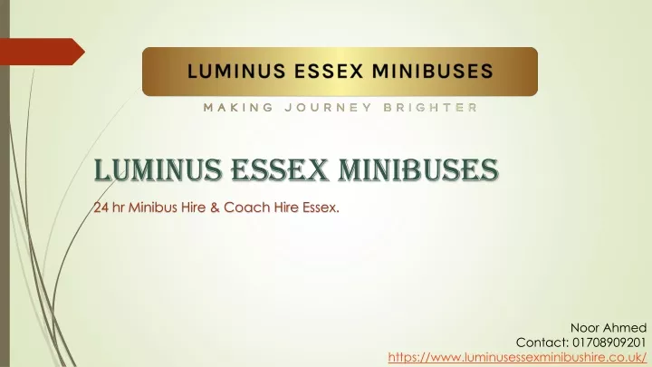 luminus essex minibuses