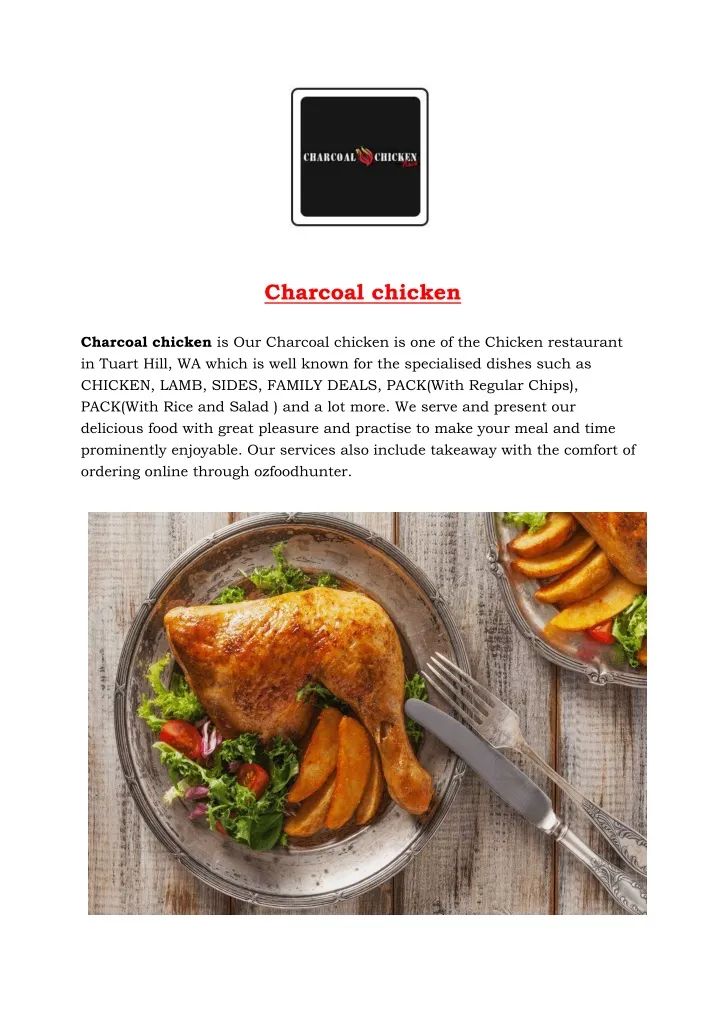 charcoal chicken