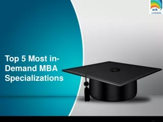 What are the most in-demand MBA Specializations?