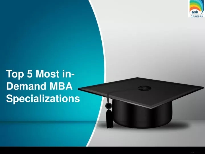 top 5 most in demand mba specializations