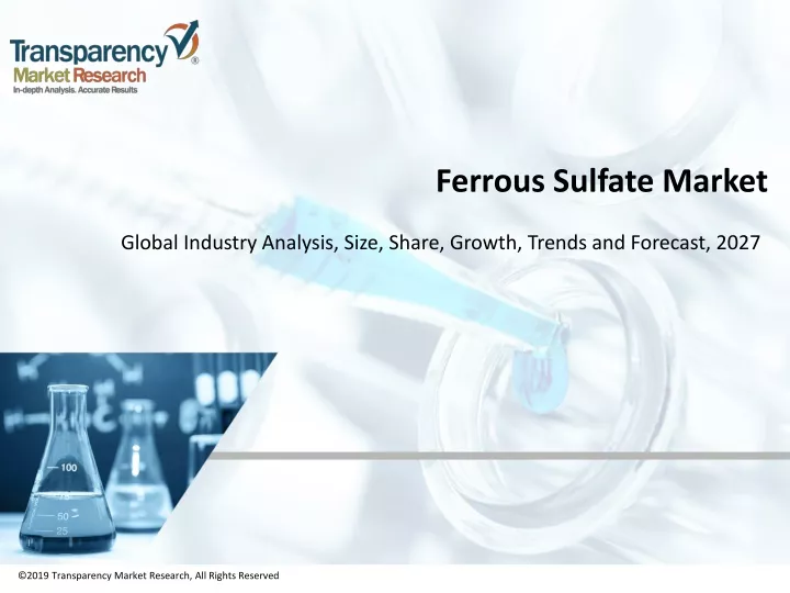 ferrous sulfate market