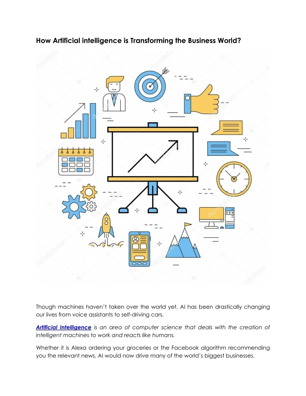 PPT - How Artificial intelligence is Transforming the Business World ...
