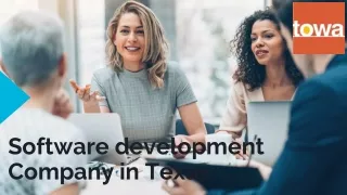 Web & agile software Development Company in Texas