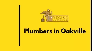 Plumbers in Oakville | Precise Plumbing