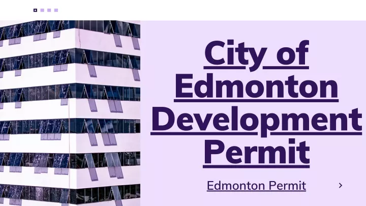 city of edmonton development permit edmonton