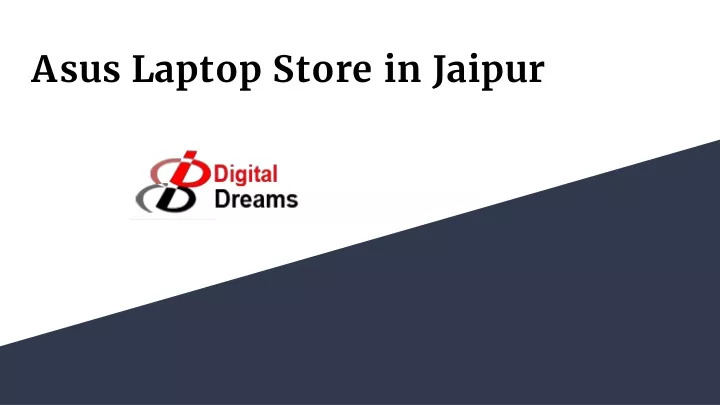 asus laptop store in jaipur