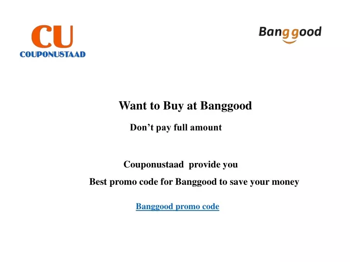 want to buy at banggood