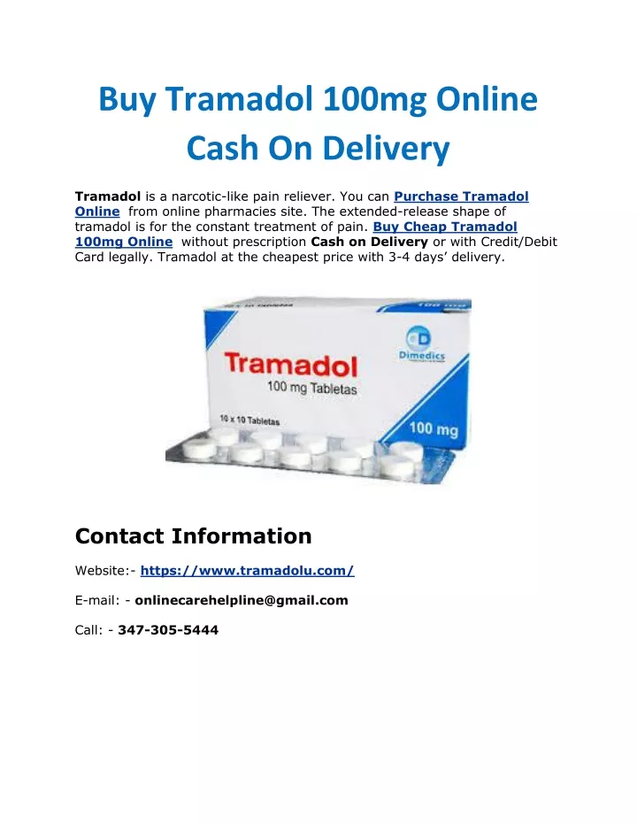 buy tramadol 100mg online cash on delivery